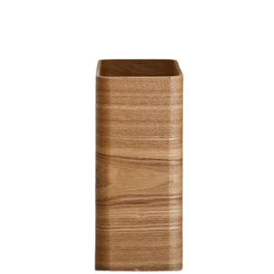 Poubelle bois en intérieur
