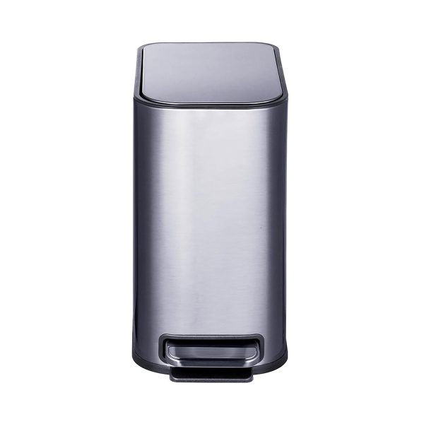 Poubelle inox sous meuble