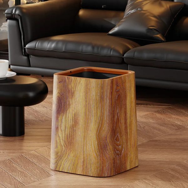 Design rétro effet bois