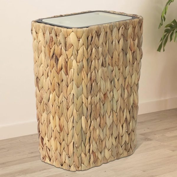 Poubelle écologique rotin 12L
