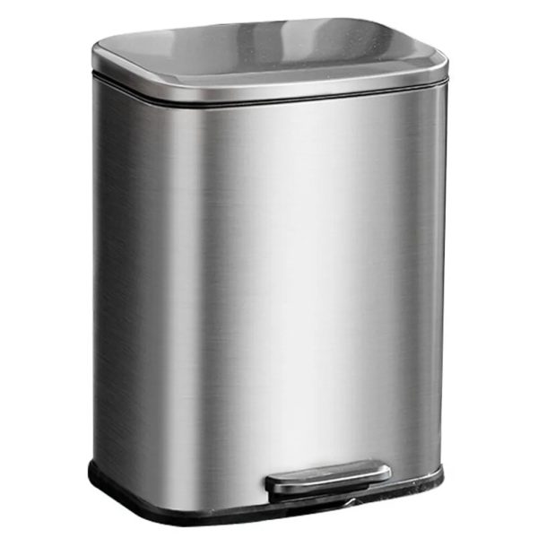 Élégante poubelle inoxydable