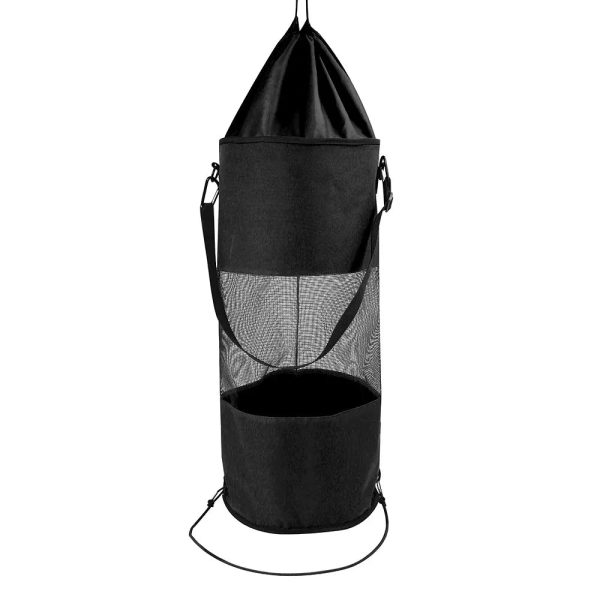 Poubelle portable fermée