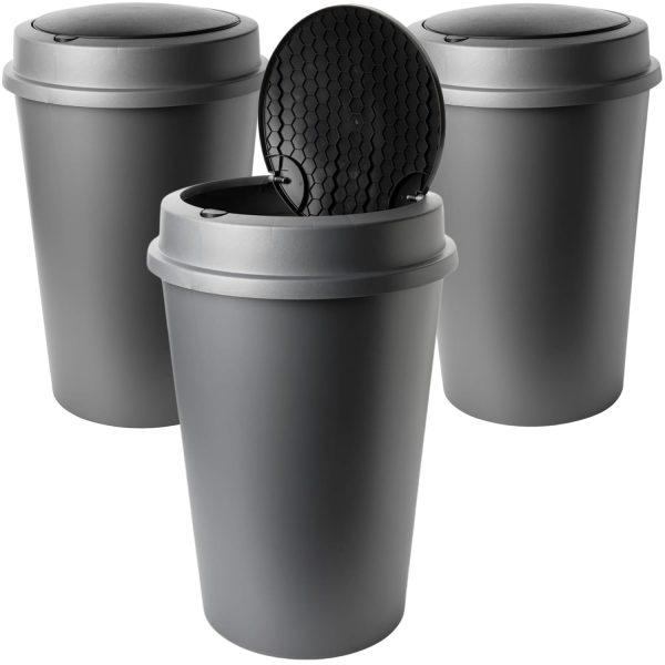 Poubelles à couvercle basculant
