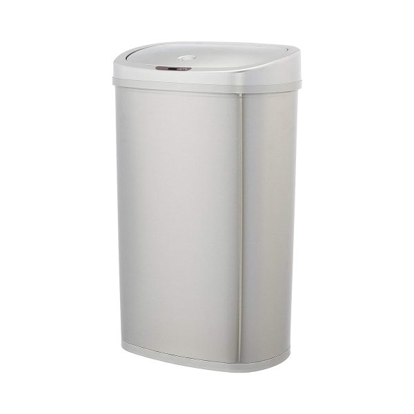 Poubelle inox sous évier moderne