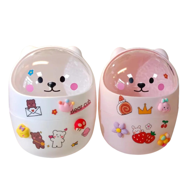 Mini poubelle kawaii bureau
