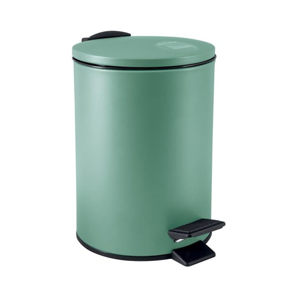 Poubelle verte élégante